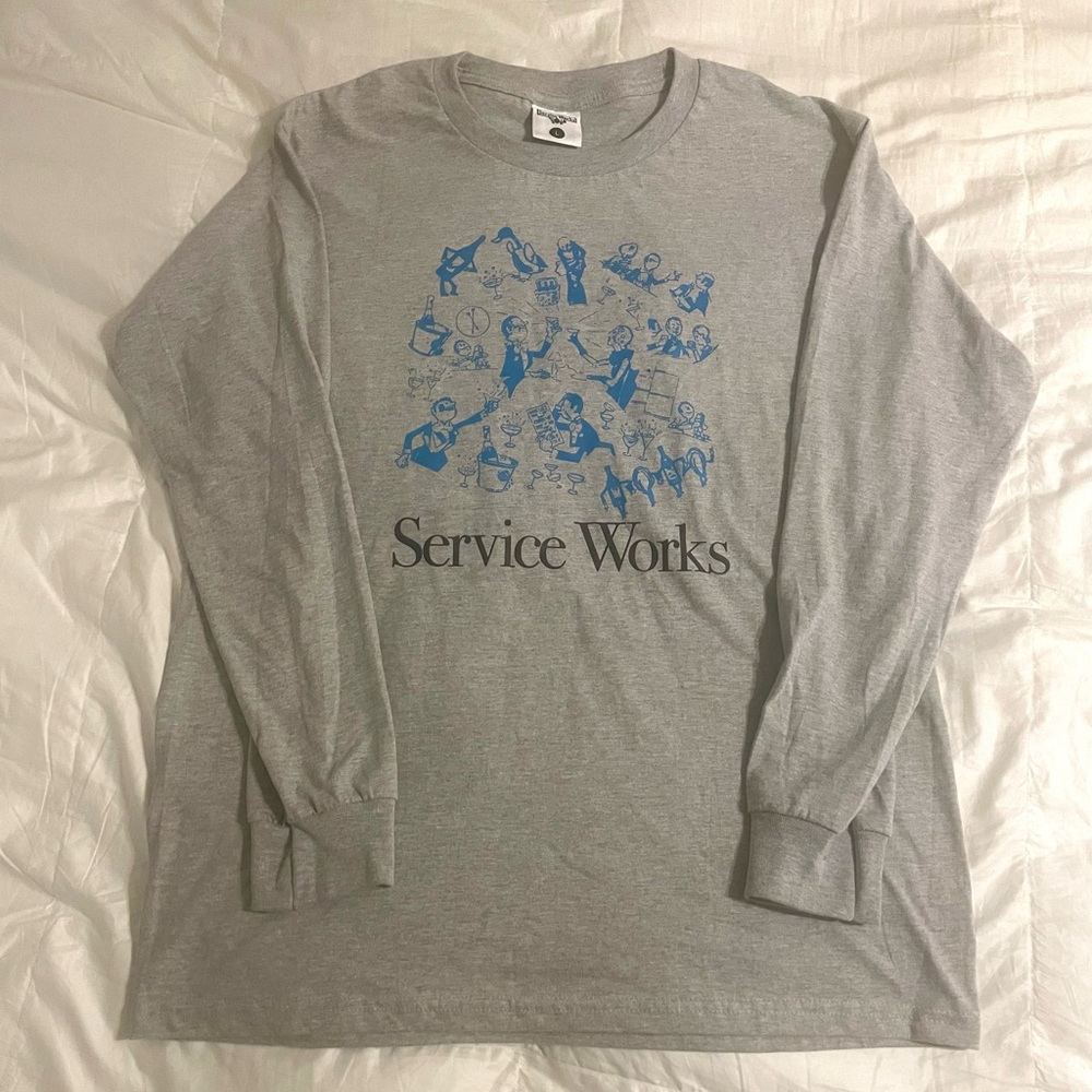 Service Works L/S Graphic T-shirt! **LIKE NEW!!